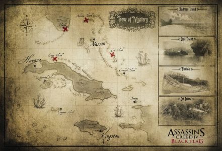 Black Flag Map
