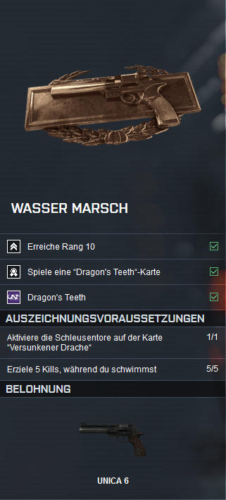 Battlefield 4 Auftrag Bronze Wasser Marsch