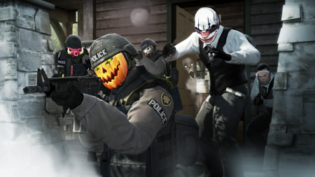 Counter-Strike: GO feiert Halloween mit Masken, untoten Hühnchen und spukenden Geistern!