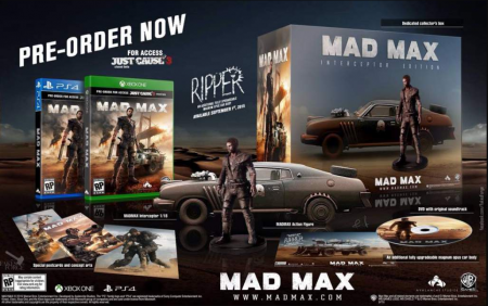 V8 Interceptor und Mad Max als Figur