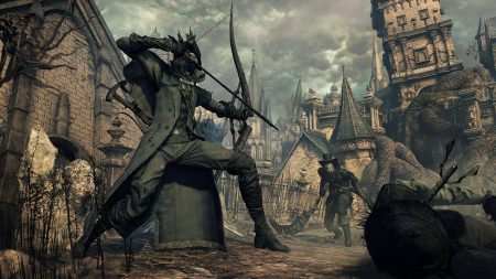 Bloodborne the old hunters ingame
