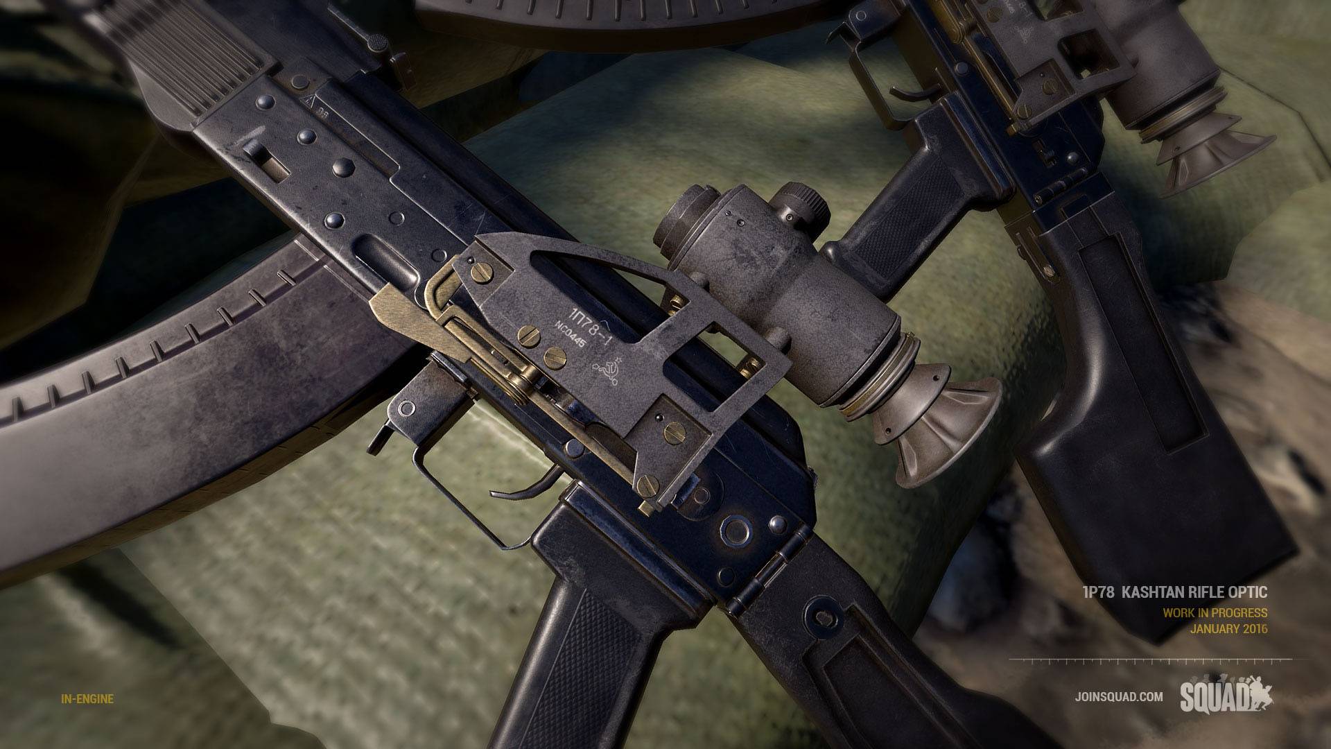 SQUAD rifle optic