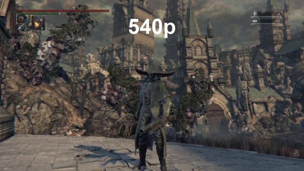 PS4 Remote Bloodborne 540p