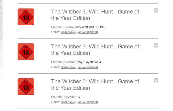 Witcher 3 GotY