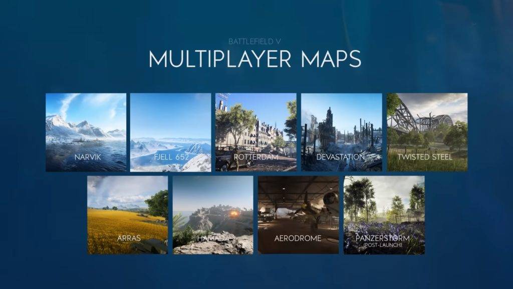 Battlefield 5 - Launch Map Übersicht