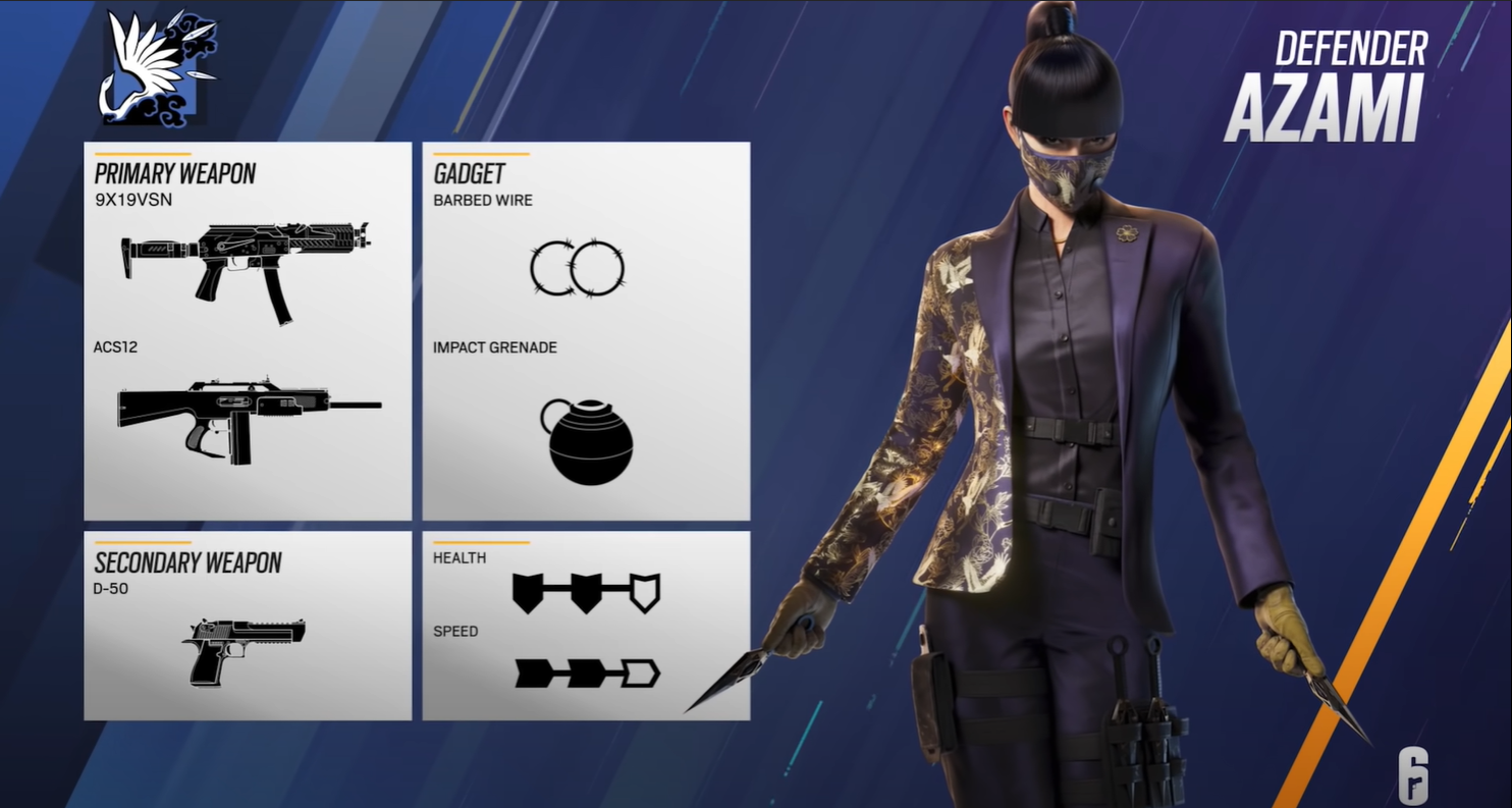 Rainbow Six Siege Year 7 startet mit Operator Azami ShootersZene